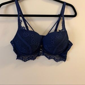 La senza blue push up bra 38B